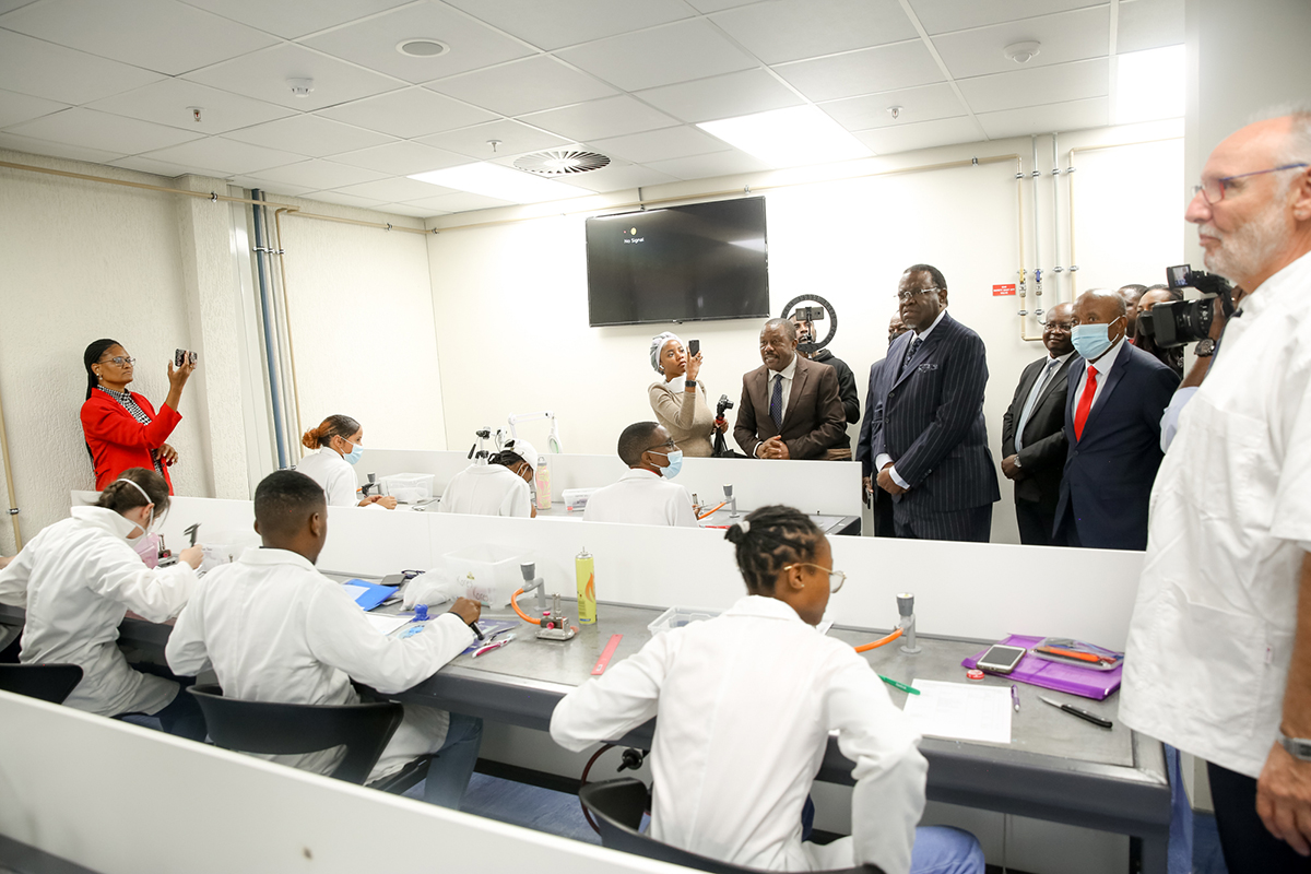 President Geingob inaugurates Health Science Training Complex